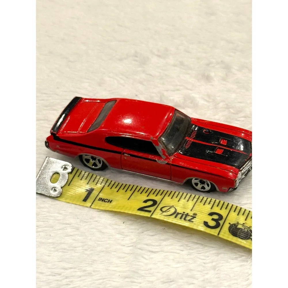 Hot Wheels 1970 Buick GSX Red‎ Black Stripes Diecast Muscle Car 1:64 Scale B37